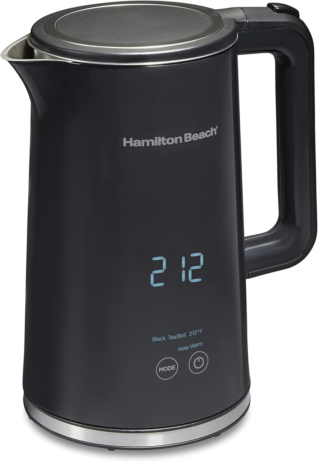 Hamilton Beach Tea Kettle: Fast Boil 1500W, 5 Preset Modes
