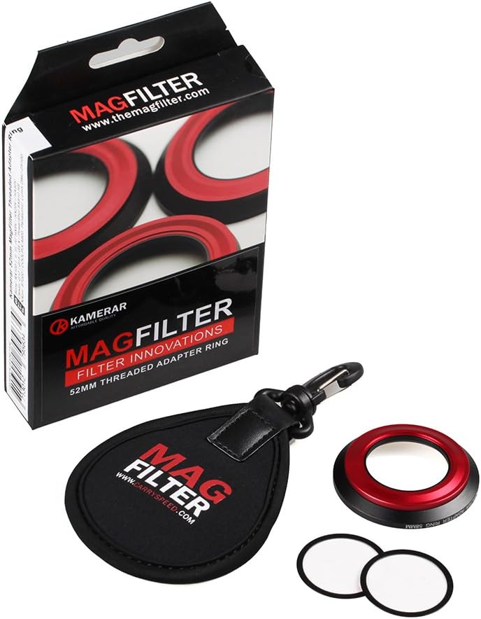 MagFilter 52mm Threaded Adapter Ring for Compact Cameras