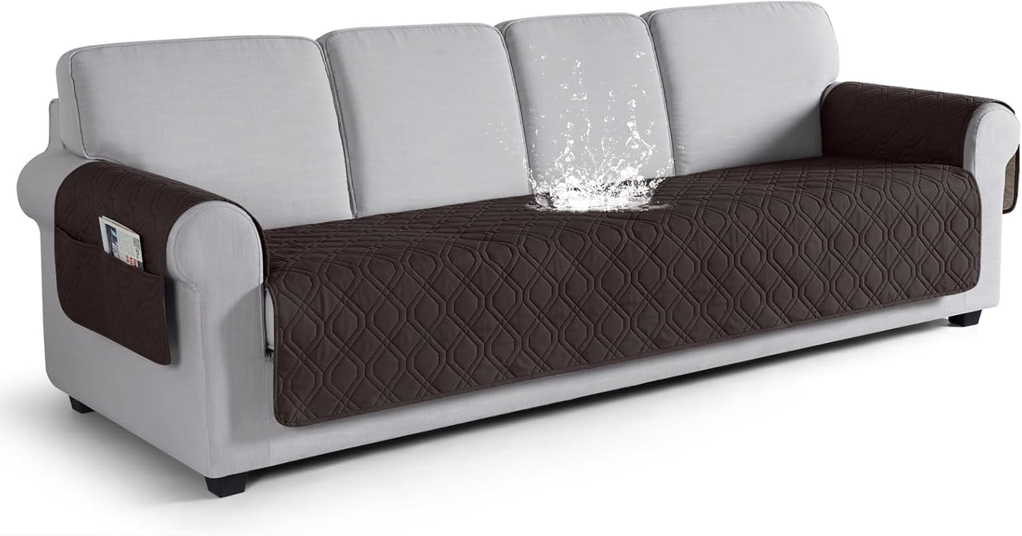 VANSOFY Waterproof Couch Cover for Oversized Sofa Protection