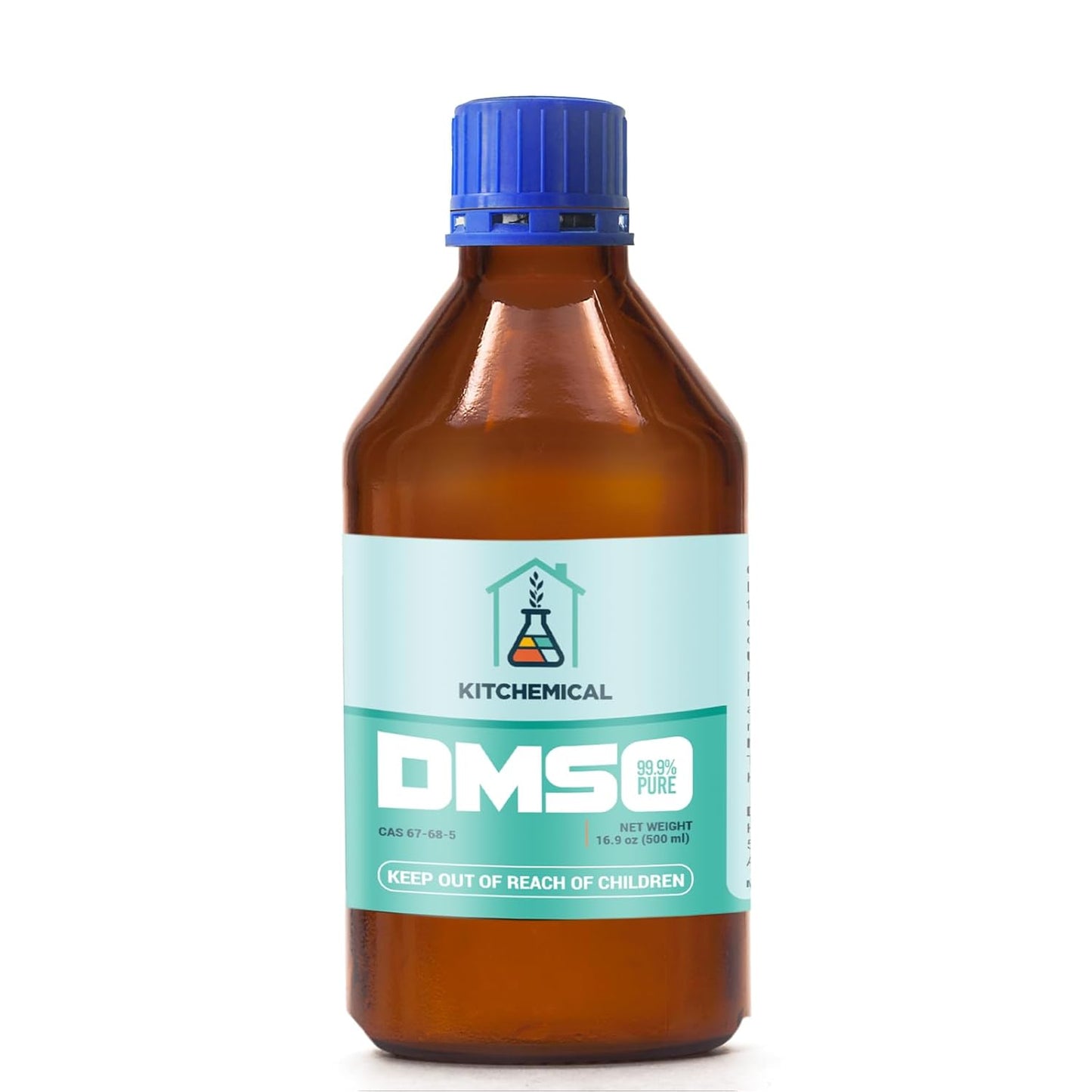 99.9% Pure DMSO in Glass Bottle - Non-Diluted Low Odor Solution