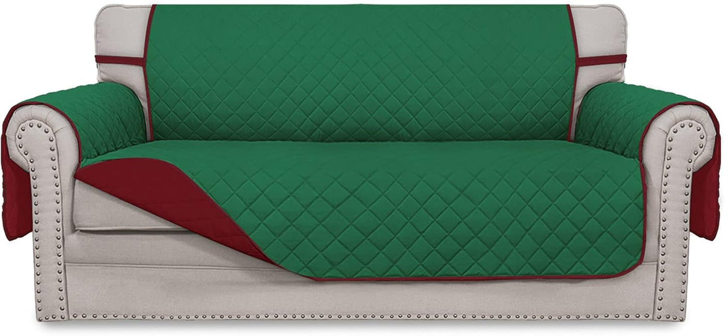 Easy-Going Reversible Loveseat Sofa Cover for Pets and Kids