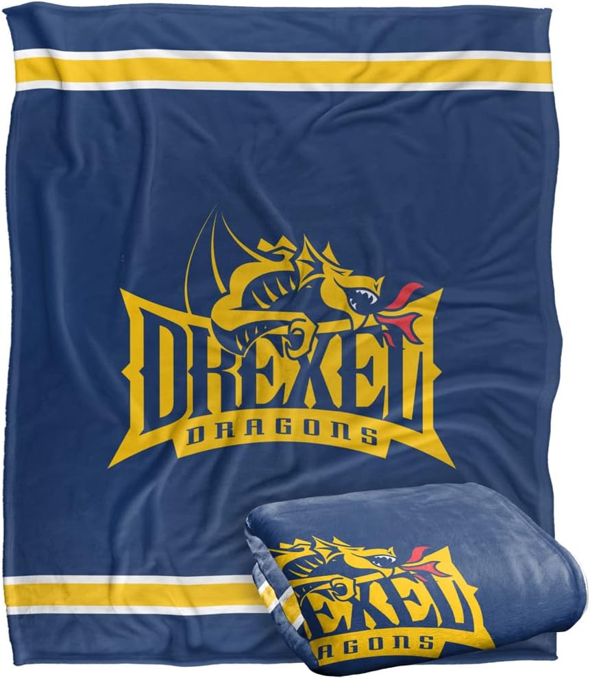 Drexel University Primary Logo Silky Touch Throw Blanket