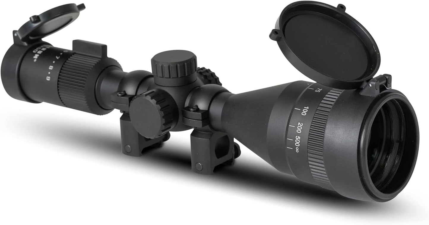 Monstrum Guardian Series AO Rifle Scope for Precision Targeting