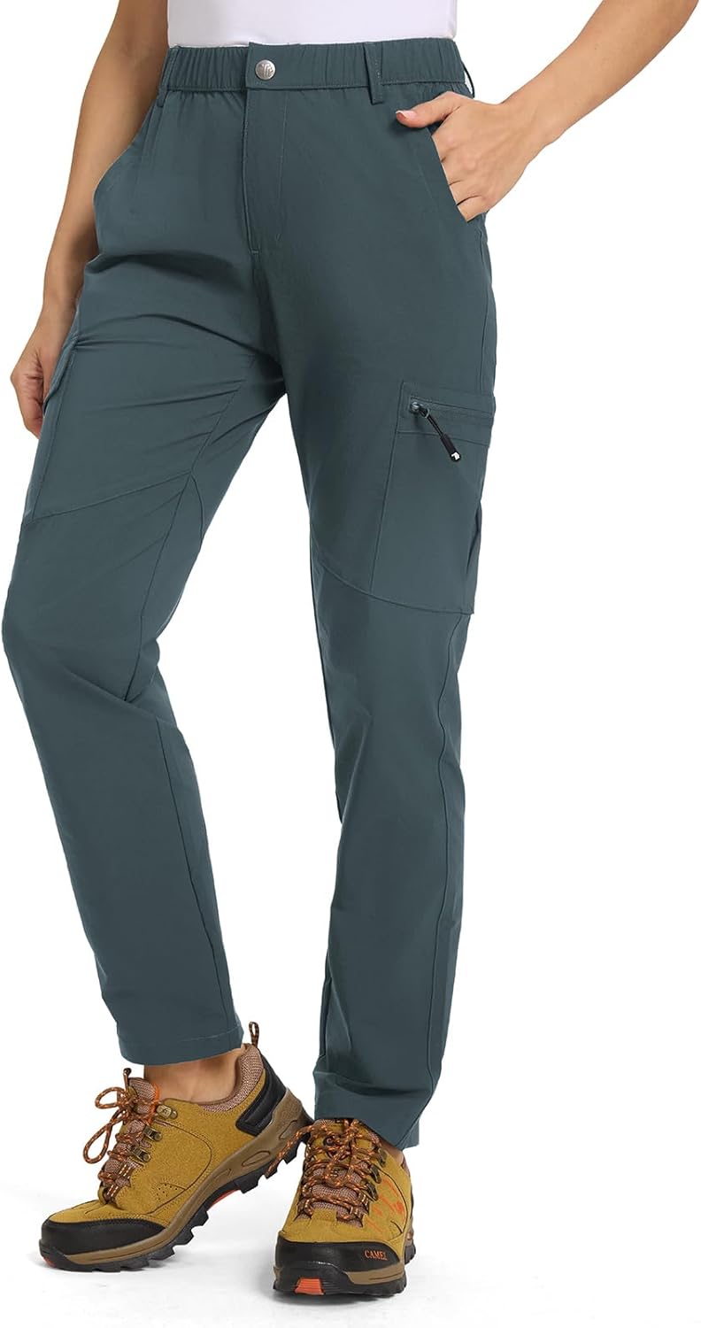 TBMPOY Women's Hiking Cargo Pants for Outdoor Adventures