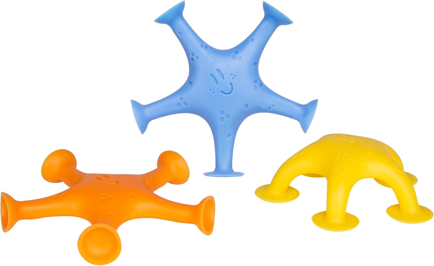 Fun Baby Water Toys Set - Ubbi Starfish Stretch & Suction