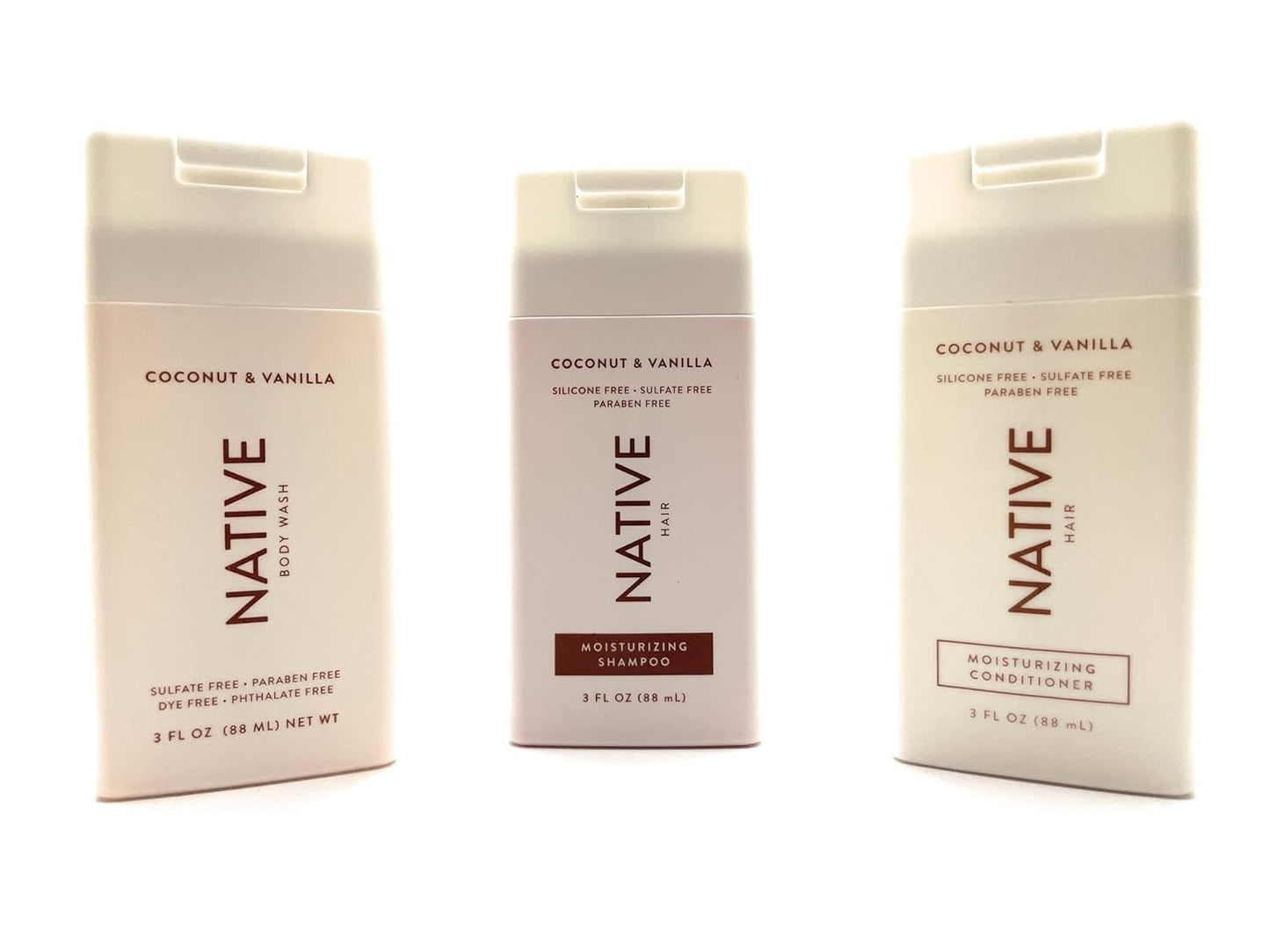 Travel Size Coconut & Vanilla Haircare Set