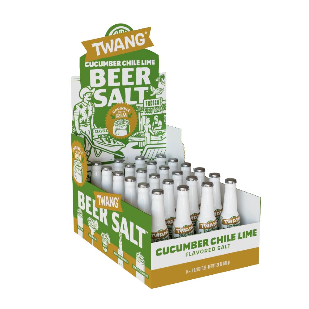 Twang Cucumber Chile Lime Beer Salt for Flavorful Drinks