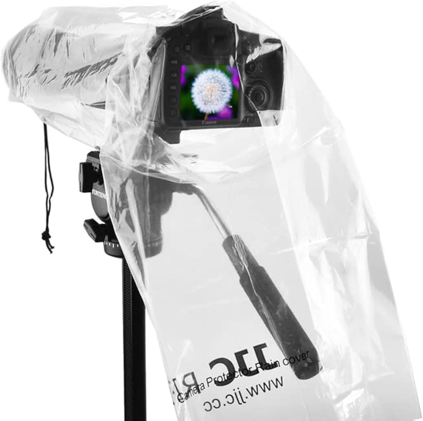 Waterproof DSLR Camera Cover 18 Lens - Clear PE Material(2 Pack)