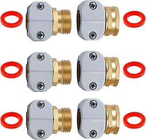 AINEED Garden Hose Repair Kit for Quick Connect Fittings