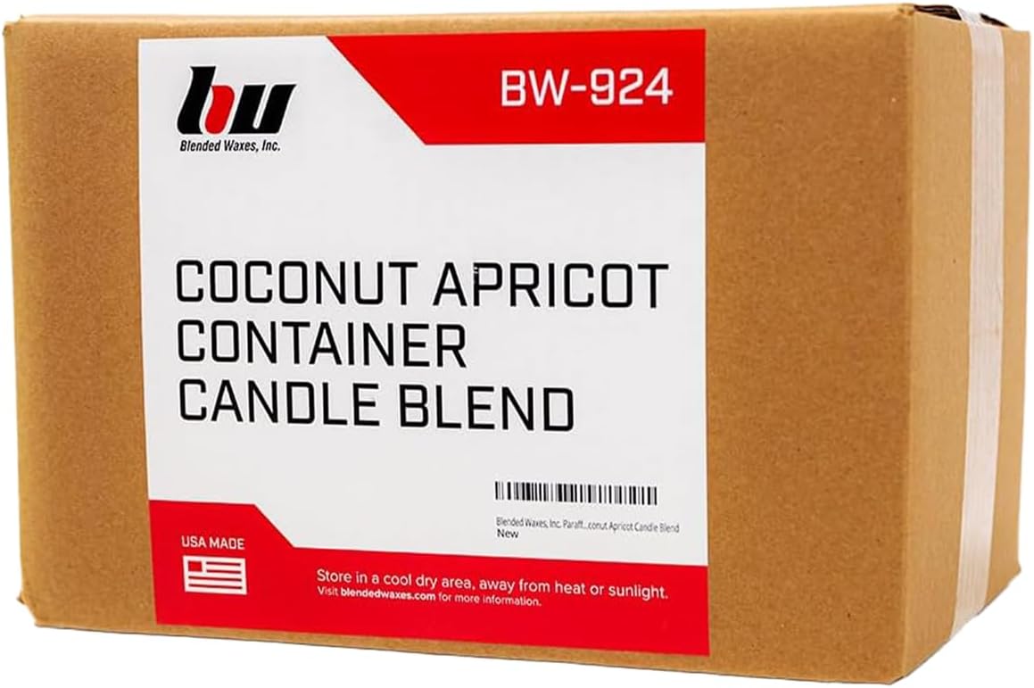 Coconut Apricot Wax for Candle Making - Premium Quality Blend