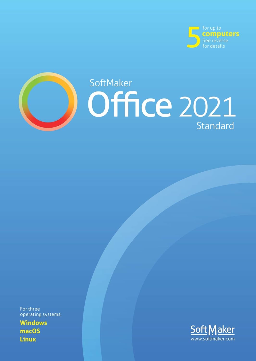 Efficient 5-User Office Suite 2021 - Win/Mac/Linux!