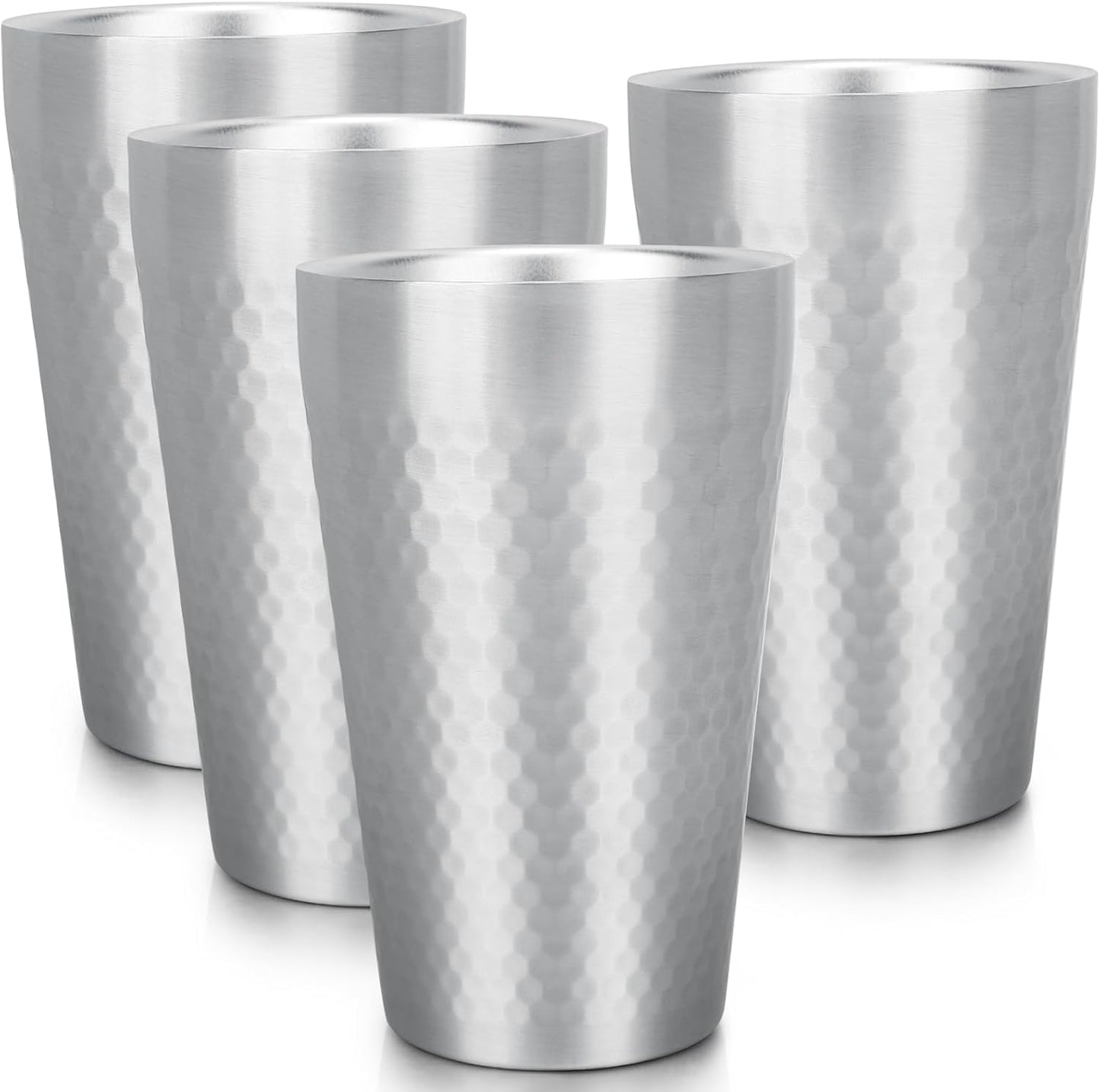 Beasea Stainless Steel Cups 15 oz - Durable Insulated Tumblers
