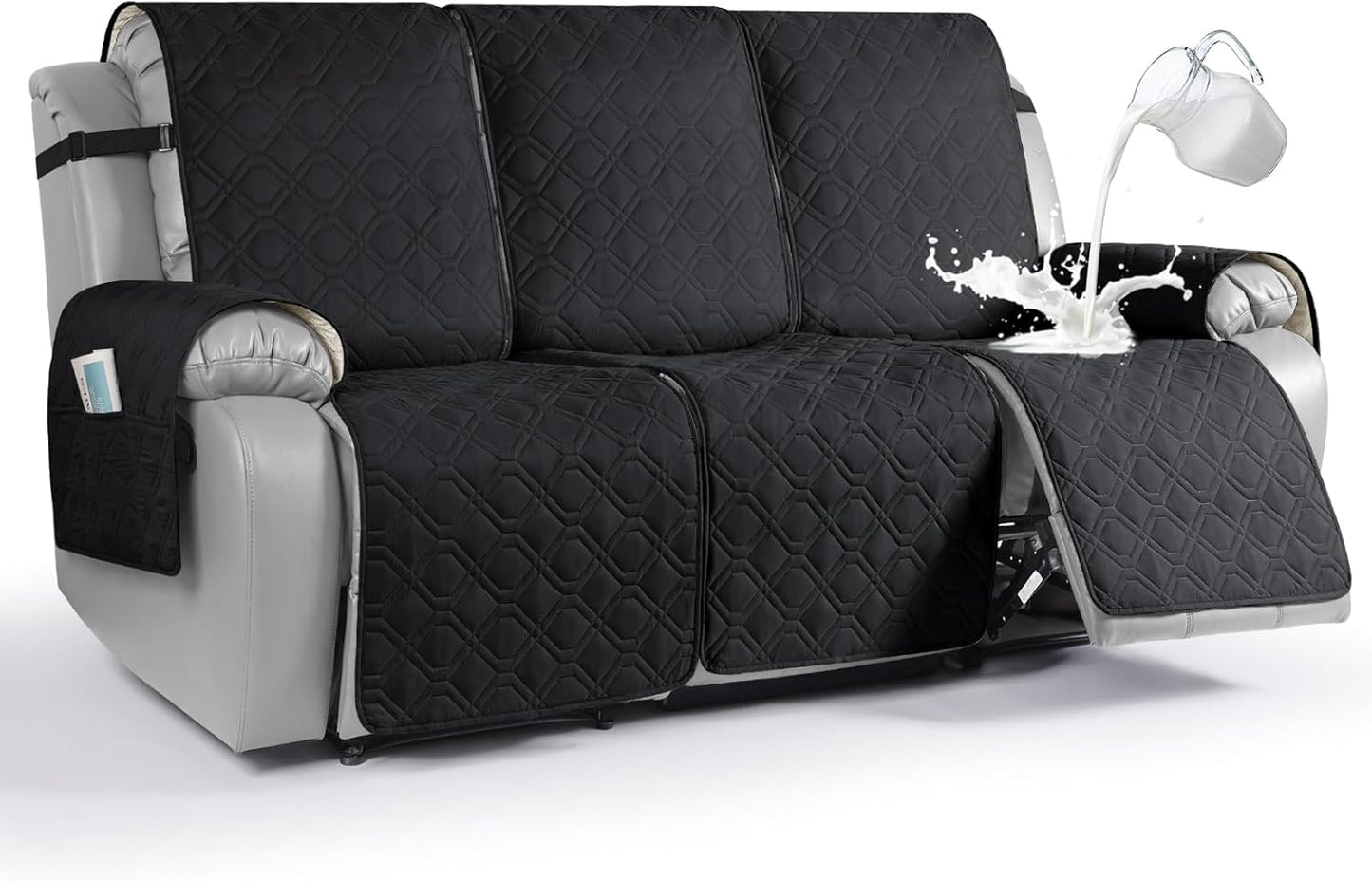 VANSOFY Waterproof Recliner Couch Covers for Pets and Kids