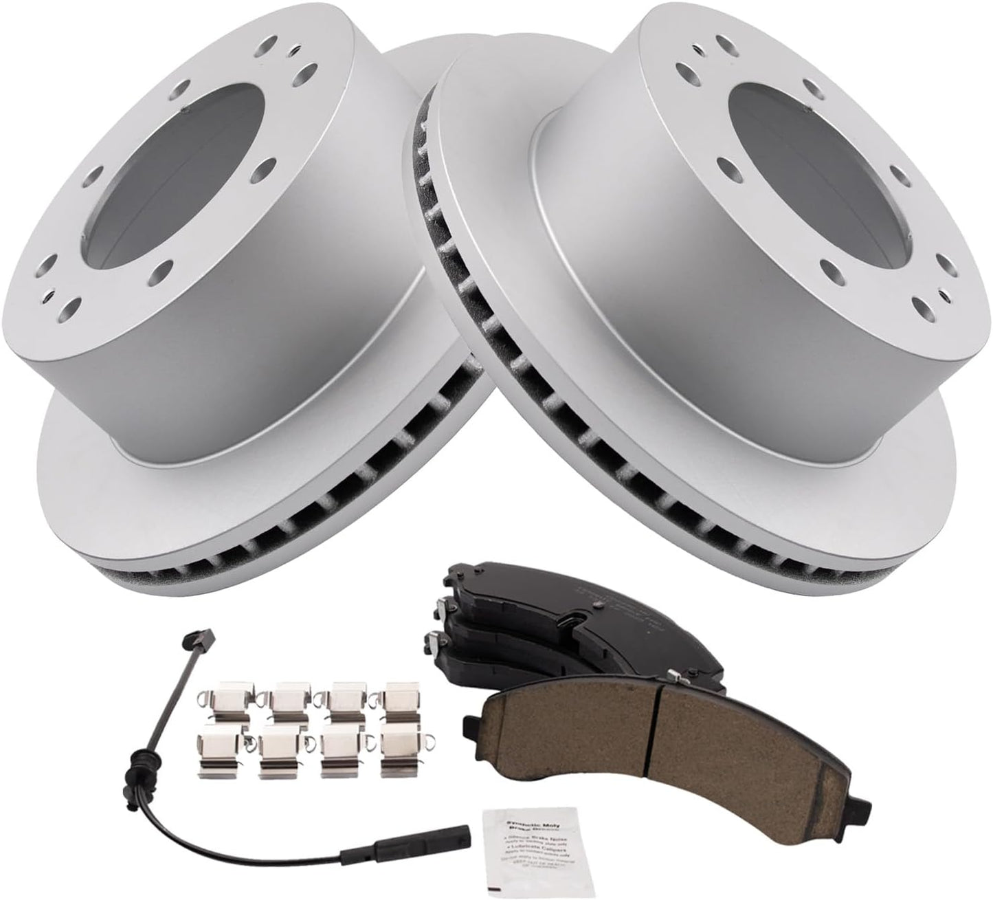 TRQ Rear Brake Pad & Rotor Kit for 2020-2022 Chevrolet Models