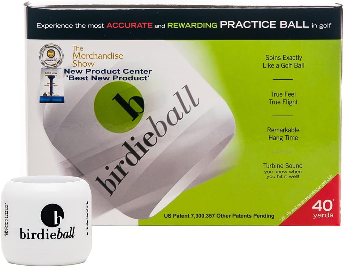 Improve your swing with BirdieBall Practice Balls