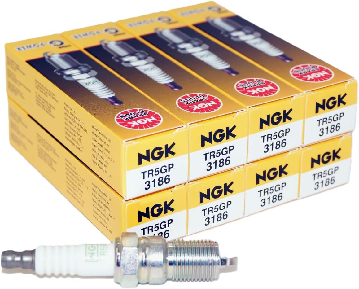 NGK G-Power Platinum Spark Plugs TR5GP - 8 PCS for Optimal Performance