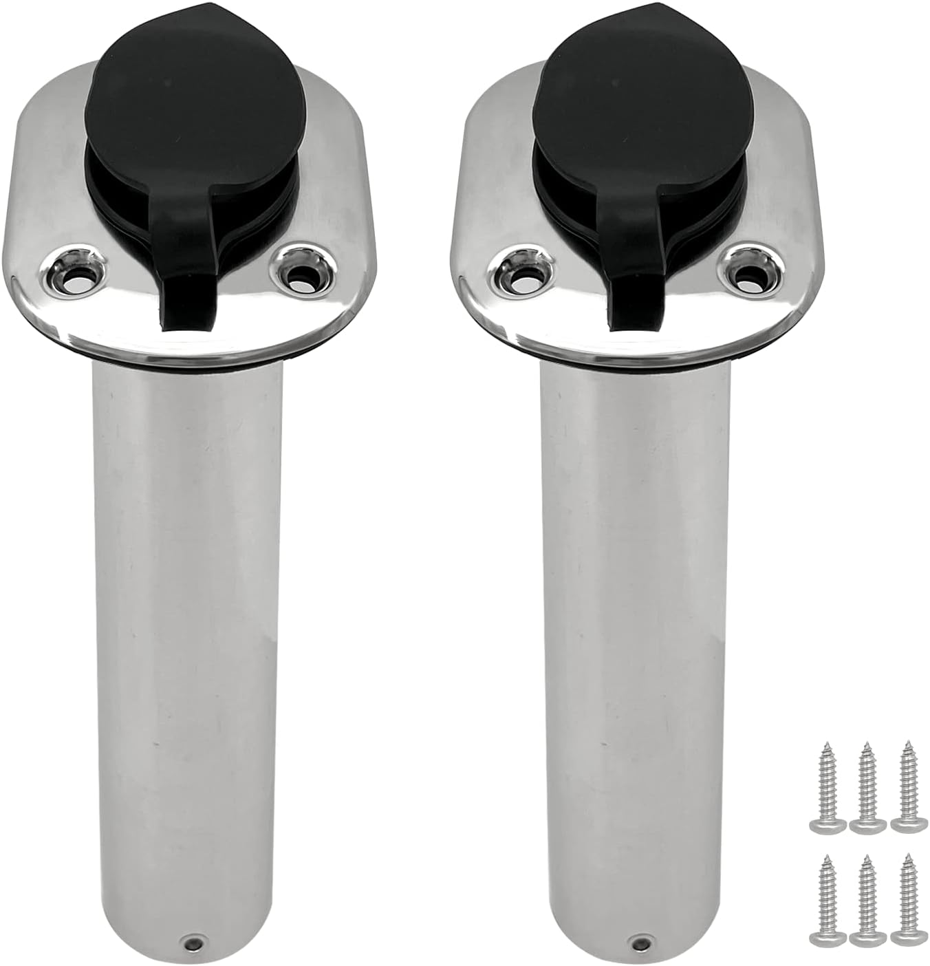 ISURE MARINE Stainless Steel Rod Holders - Secure & Versatile