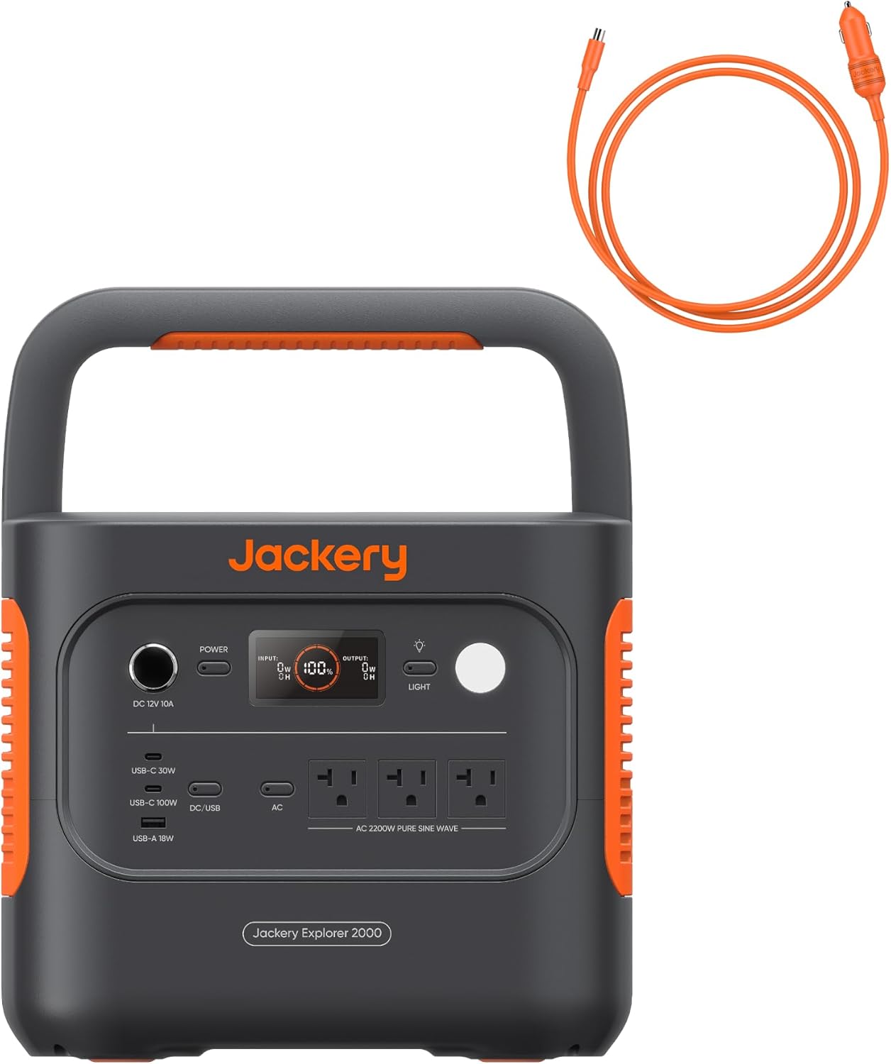 Jackery Explorer 2000 v2 Portable Power Station for Camping