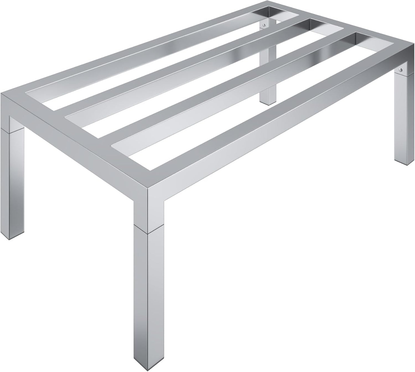 36in x 20in Heavy-Duty Aluminum Dunnage Rack with 1400 Lbs Capacity