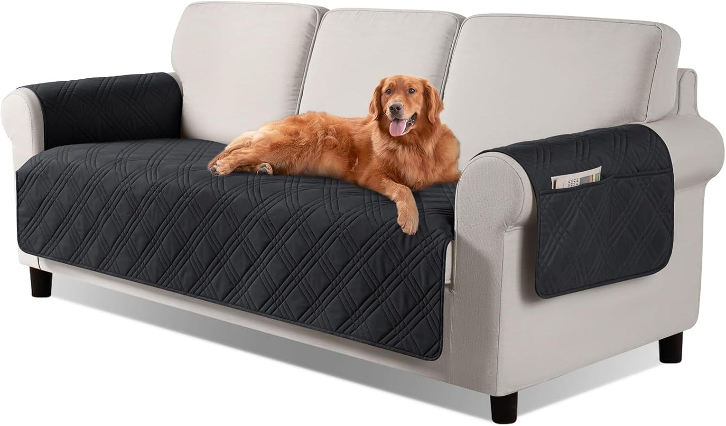 TAOCOCO Waterproof Sofa Covers for Dogs with Non Slip Backing