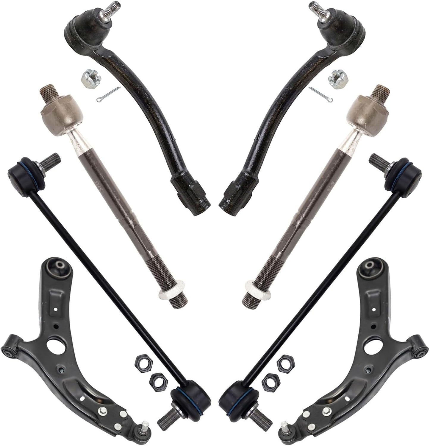 TRQ Front Steering & Suspension Kit for 2014-2019 Kia Soul