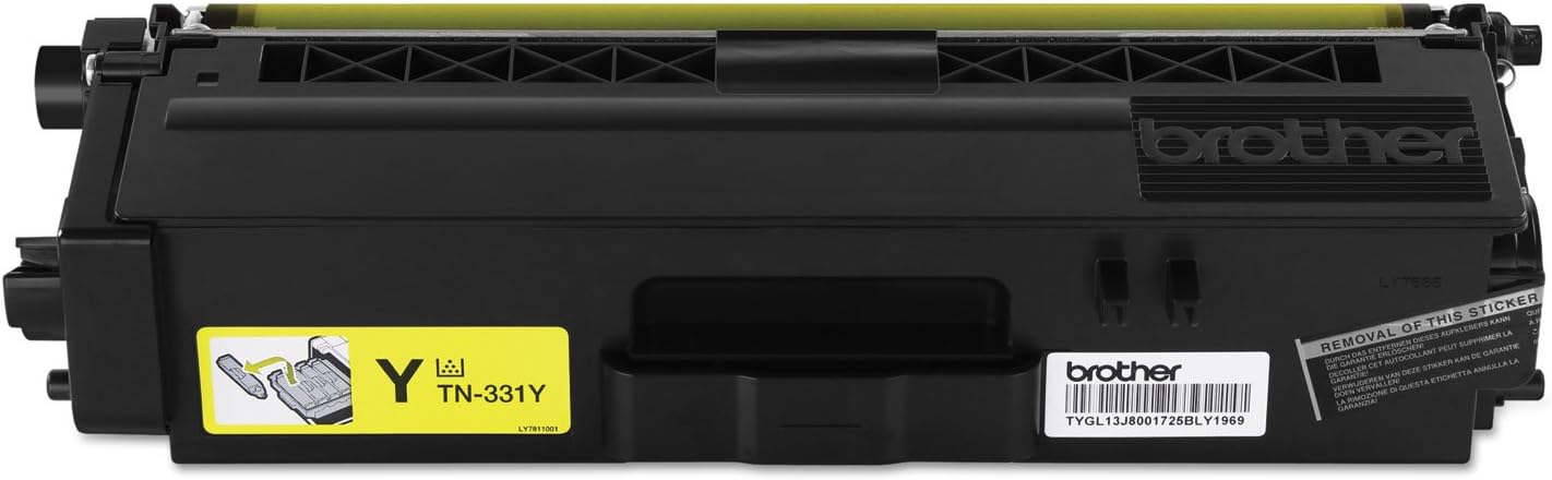 Brother TN331Y Yellow Toner Cartridge for High-Quality Prints