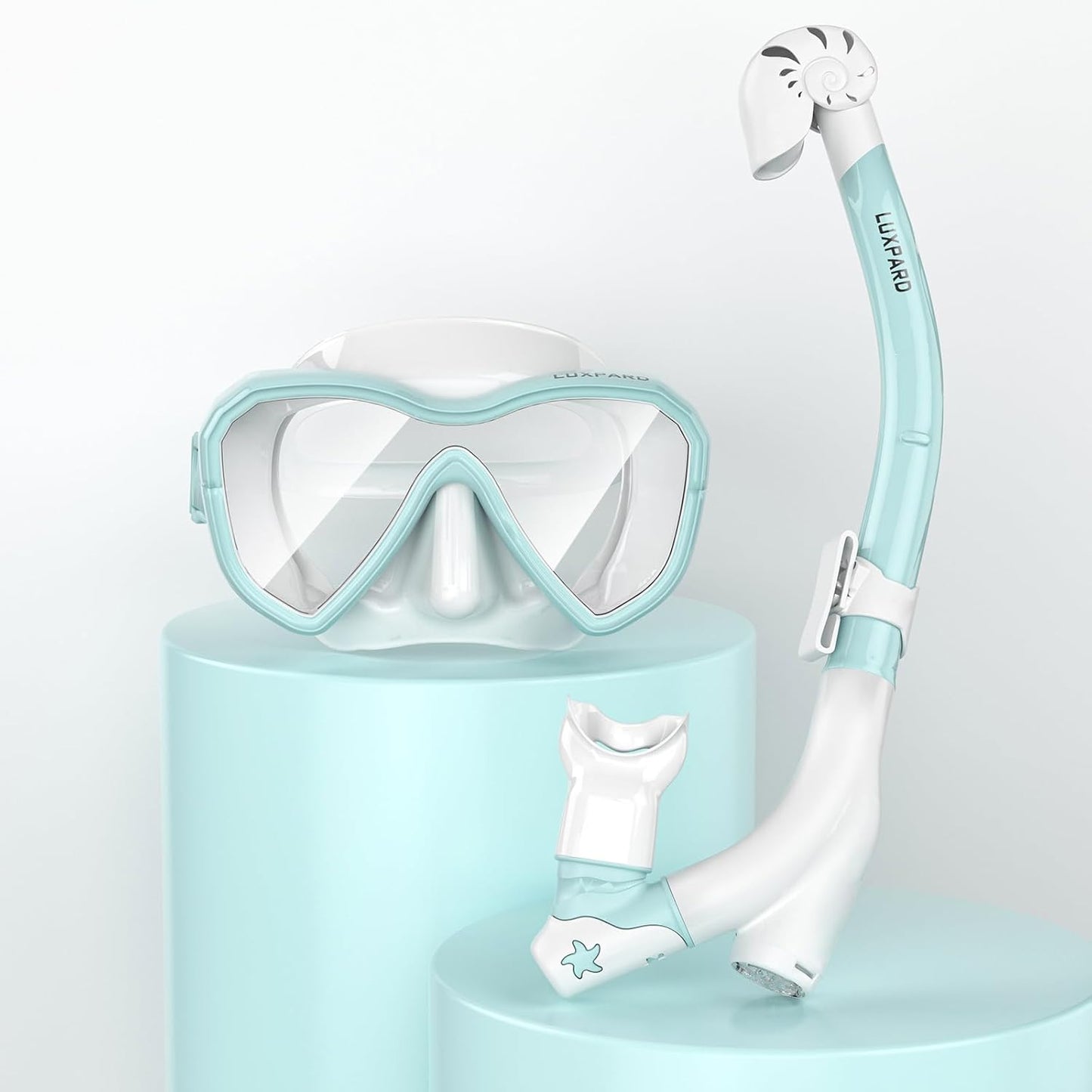 LUXPARD Kids Snorkel Set: Clear Vision & Leak-Free