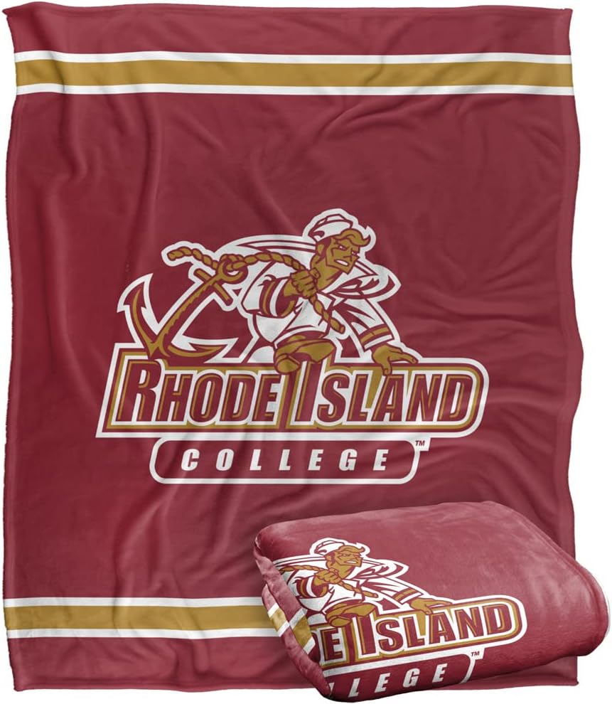 Rhode Island College Silky Touch Super Soft Throw Blanket