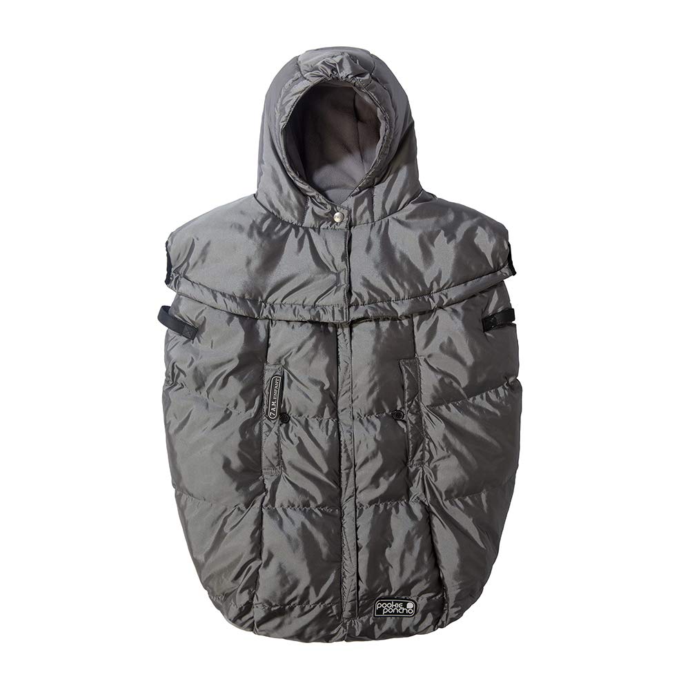 7AM Pookie Poncho Cover for Baby Carrier - Winter Stroller Cover