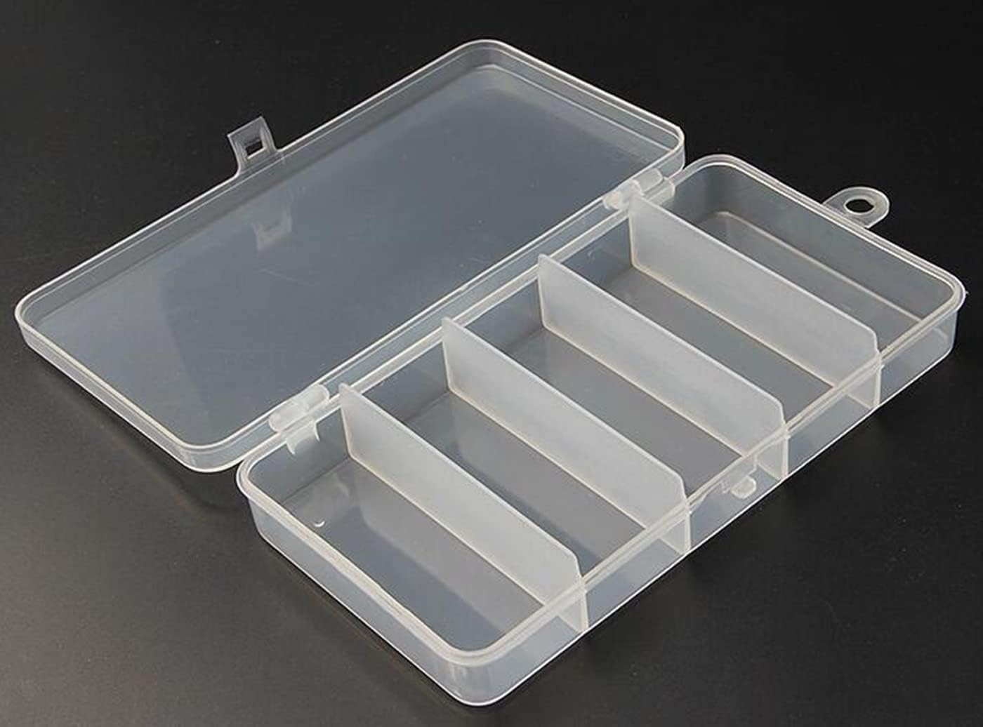Organize with Ease: Clear Plastic Fishing Tackle Box Trio by Jilukibo
