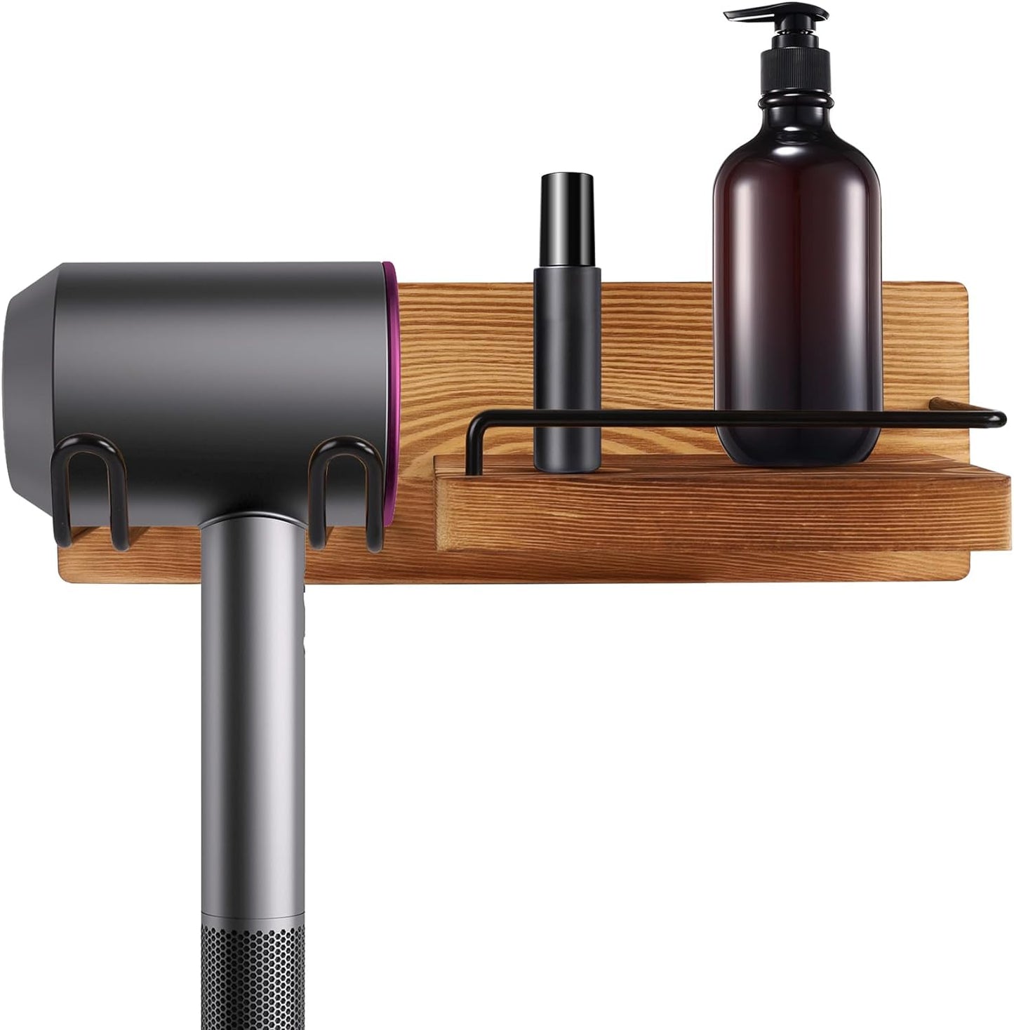 Wall Mounted Hair Tool Organizer - Space-Saving Styling Solution