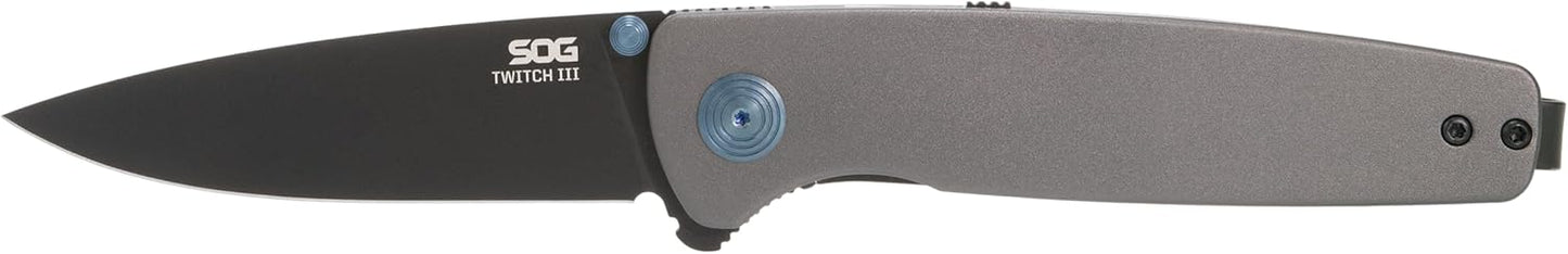SOG TWITCH III: Premium Assisted Liner Lock Folding Knife