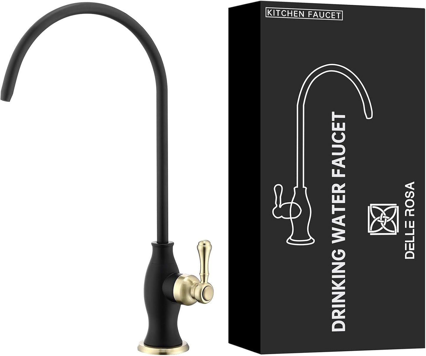 Delle Rosa Drinking Water Faucet for Under Sink Filtration System