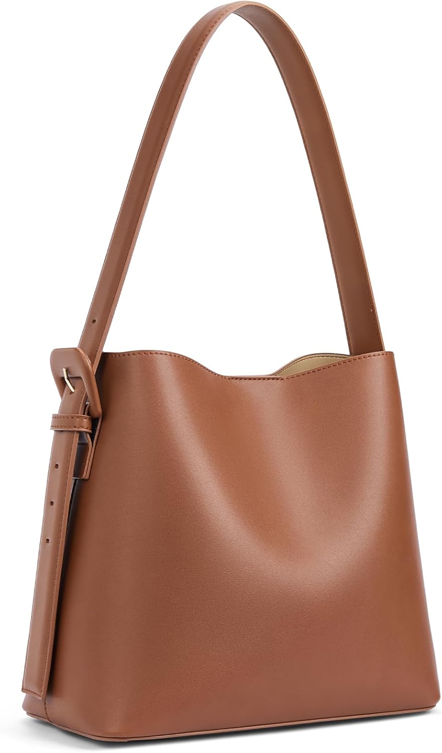 BOSTANTEN Bucket Bag Vegan Leather Shoulder Purses for Women