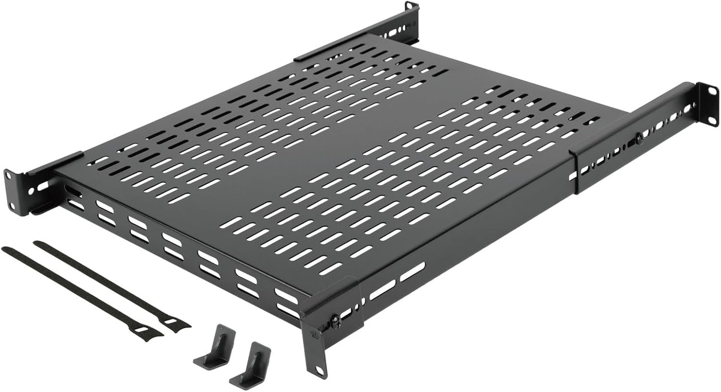 Tecmojo 1U 4-Post Vented Server Rack Mount Shelf Review