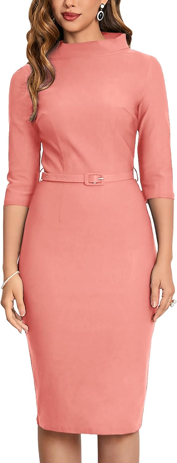 MUXXN Women's 1950s Vintage Cocktail Evening Dress for Elegance