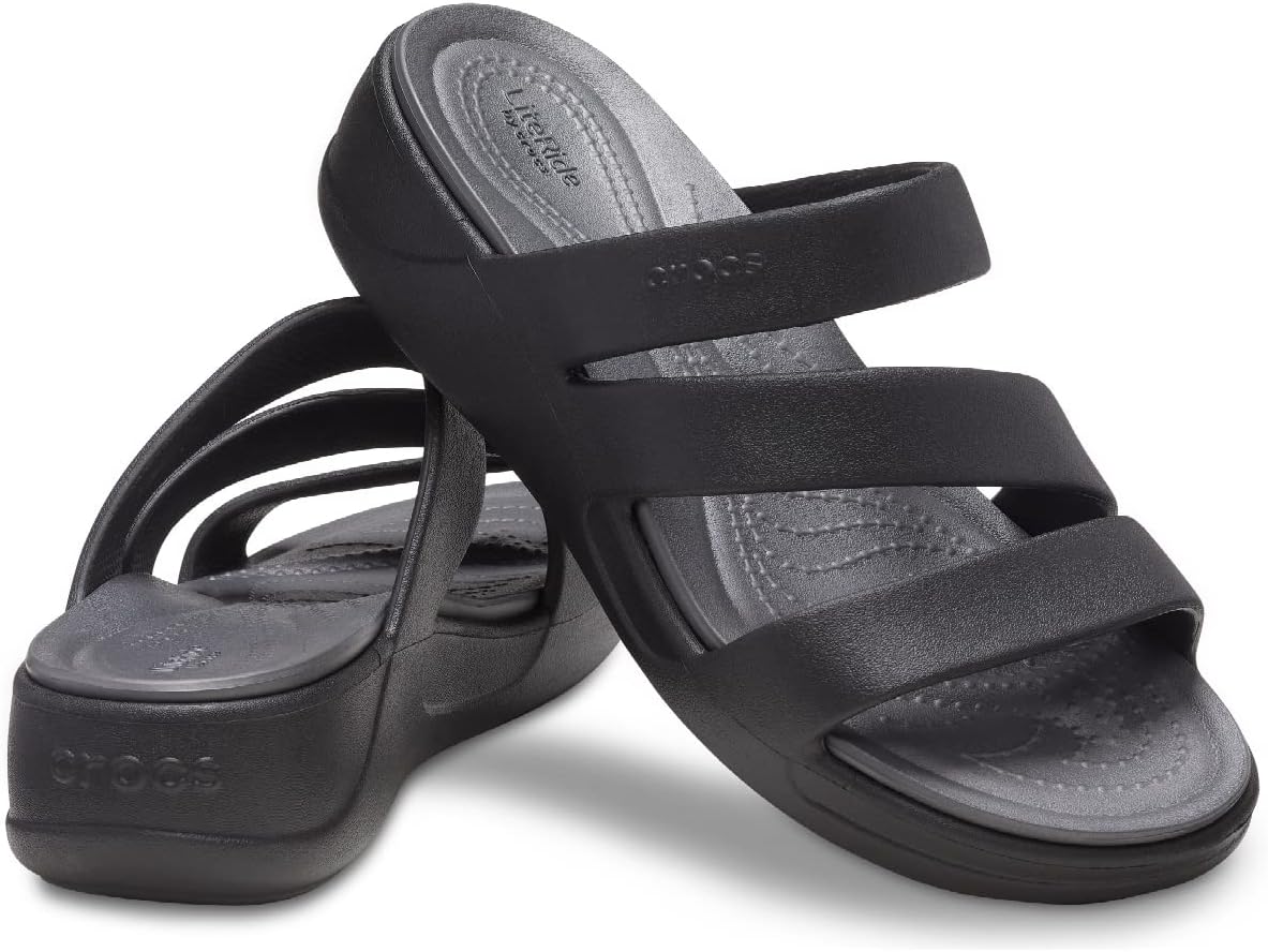 Crocs Women's Boca Strappy Wedge Sandal: Comfort Meets Style