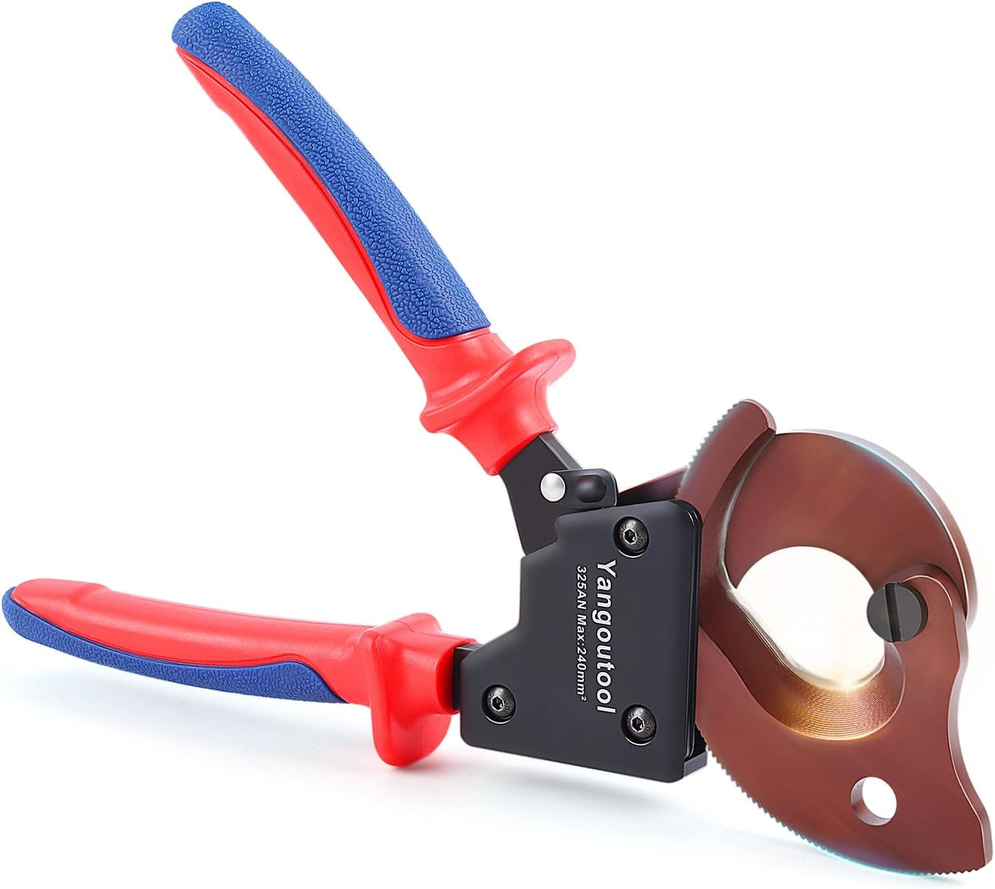 Heavy Duty Ratchet Cable Cutter for Electricians and More
