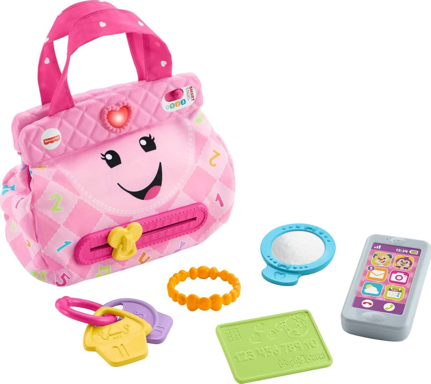 Fisher-Price Smart Purse: Lights & Songs for Ages 6mos+