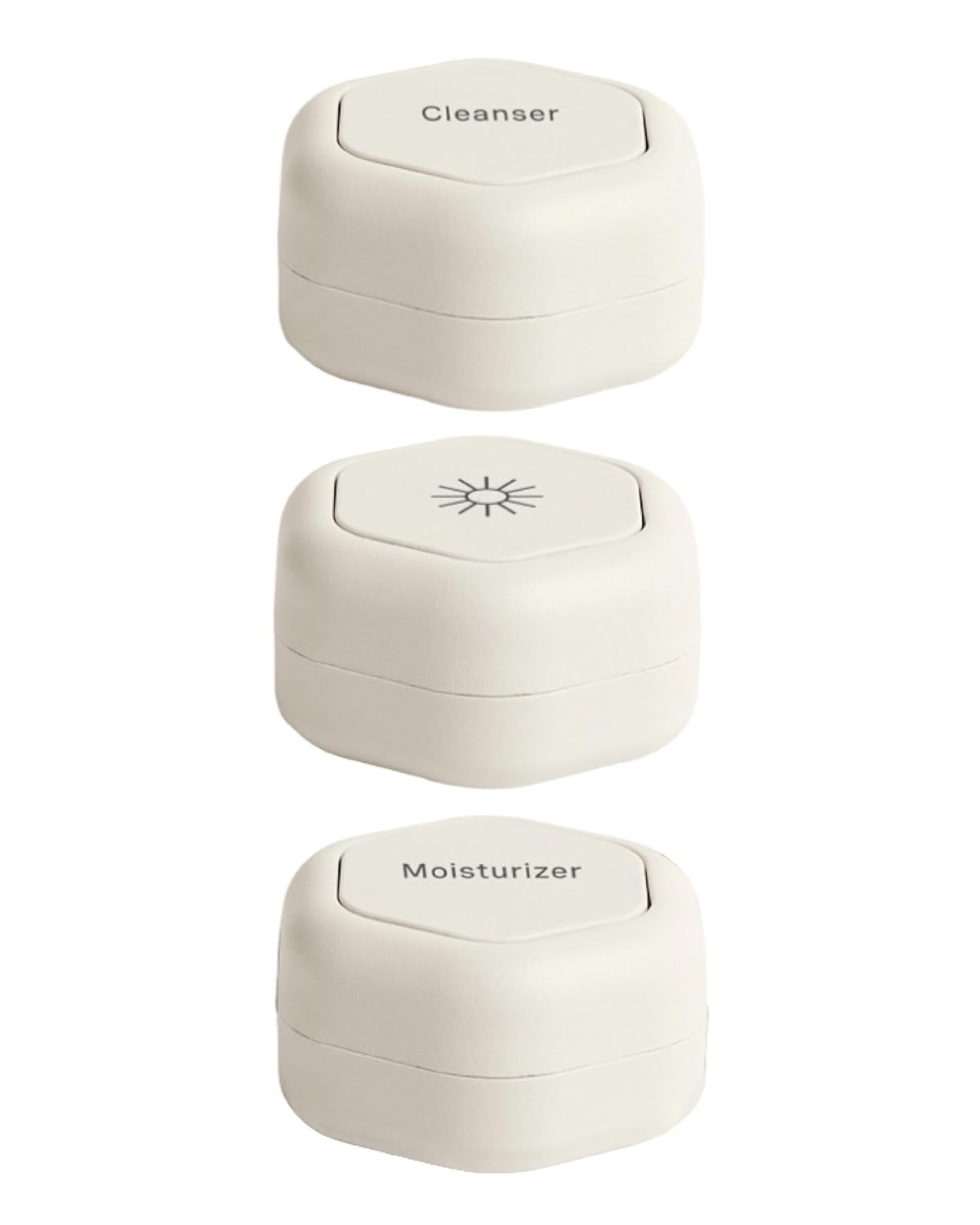 Cadence Travel Containers Basic Skincare Set for Easy Packing