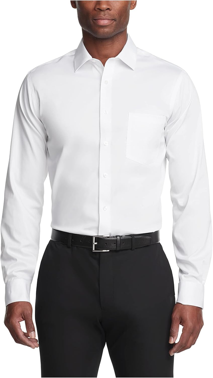 Van Heusen Men's Dress Shirt: Ultra Wrinkle Free Comfort Fit
