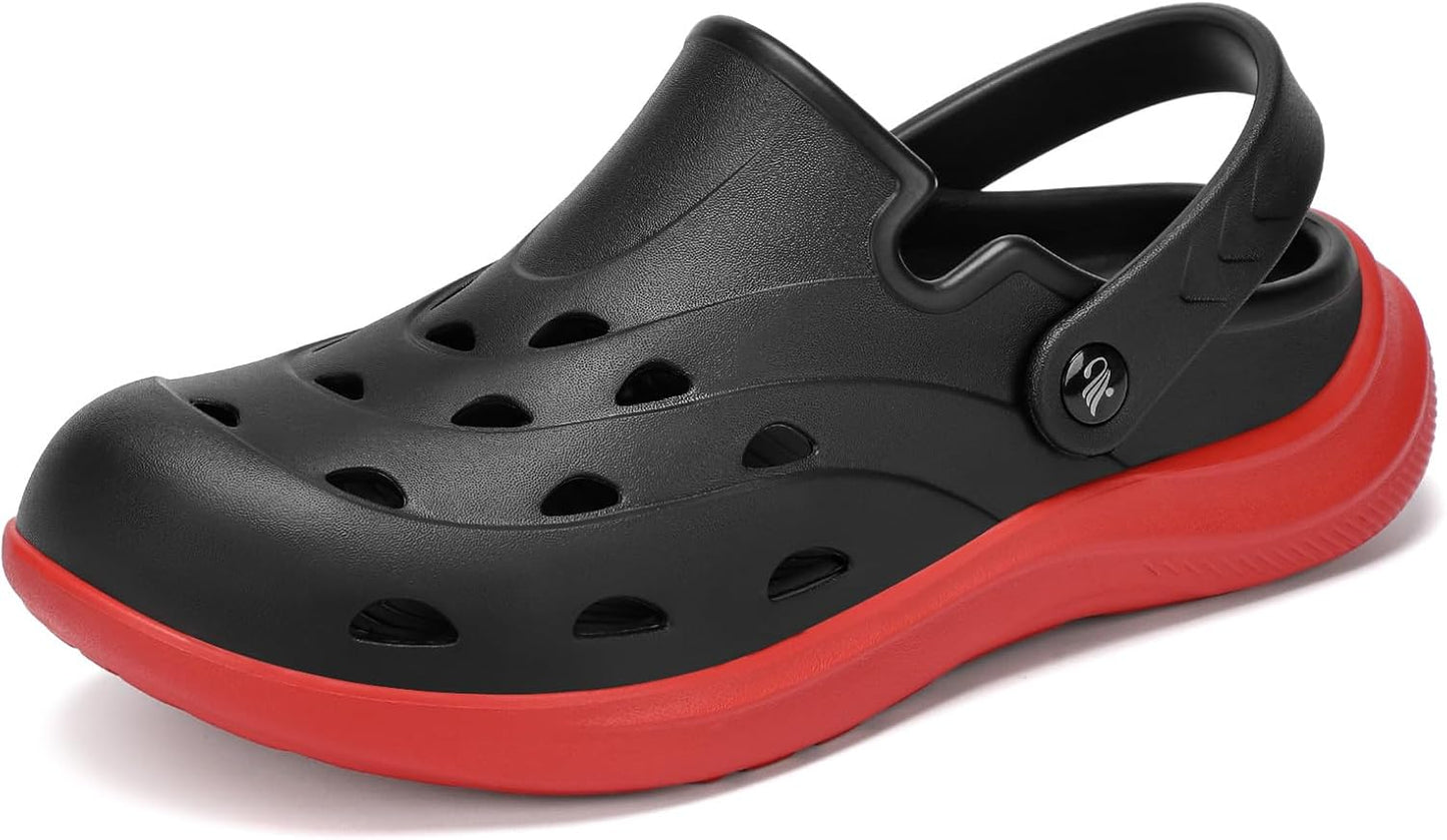 Kricely Clogs for Men with Arch Support for Beach and Hiking