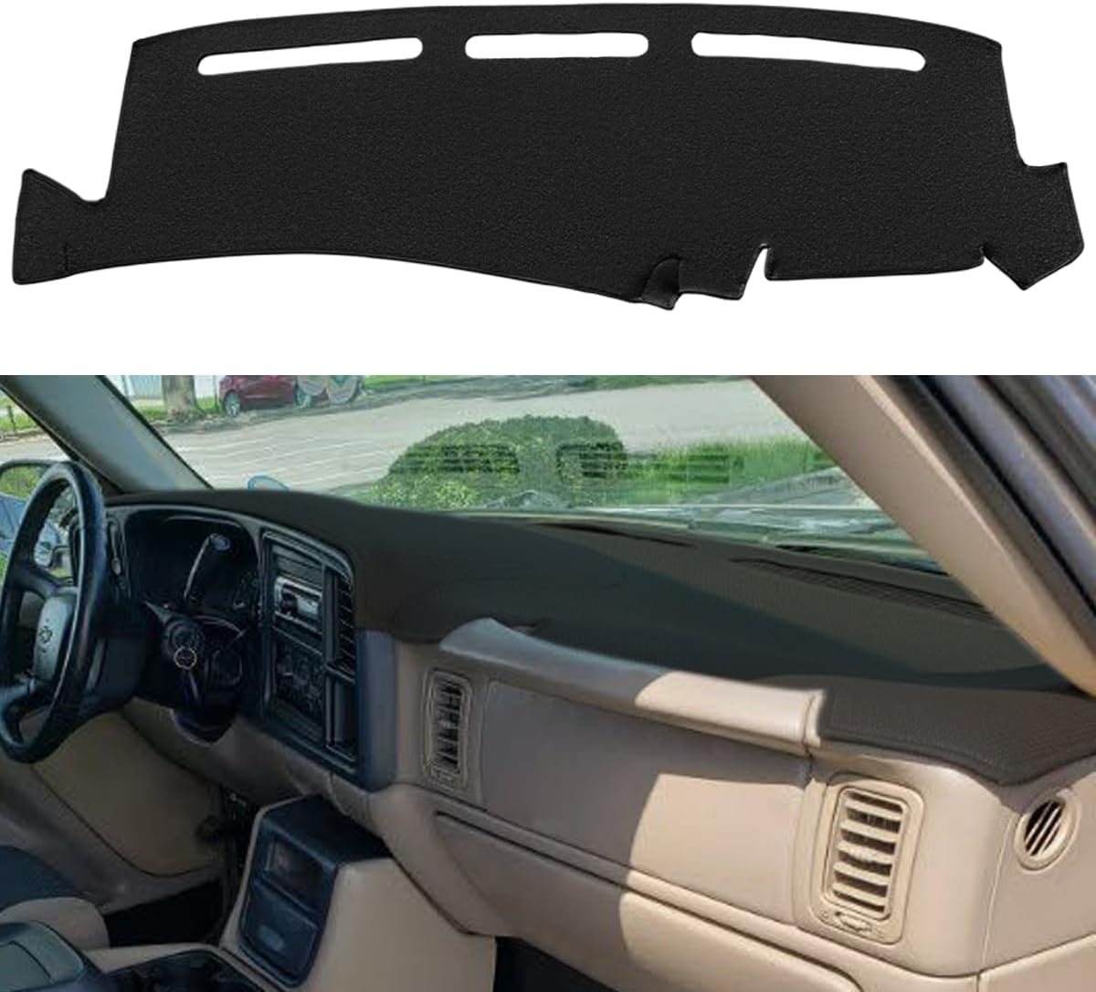 Dash Cover Mat for 1999-2006 GMC Sierra and Chevy Silverado