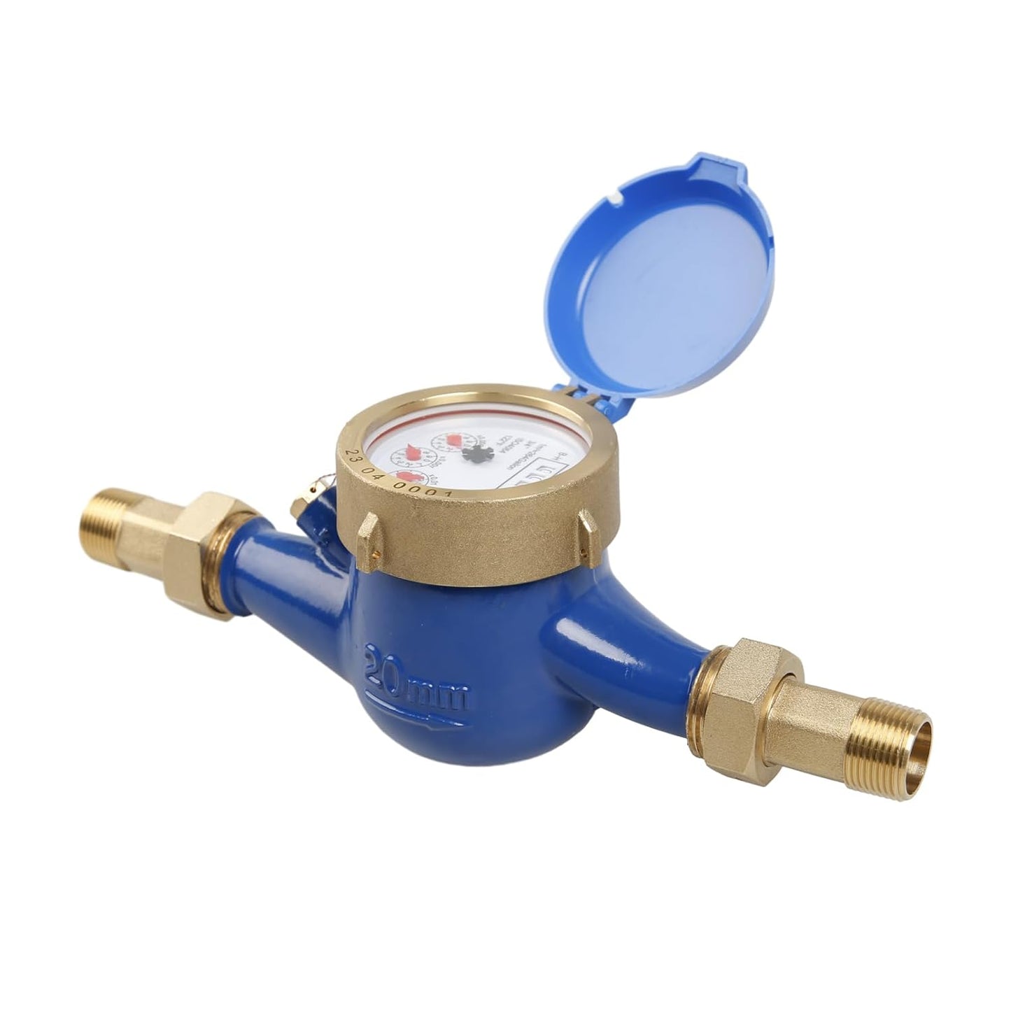 Watflow DN20 Water Meter: Durable Brass Flow Meter