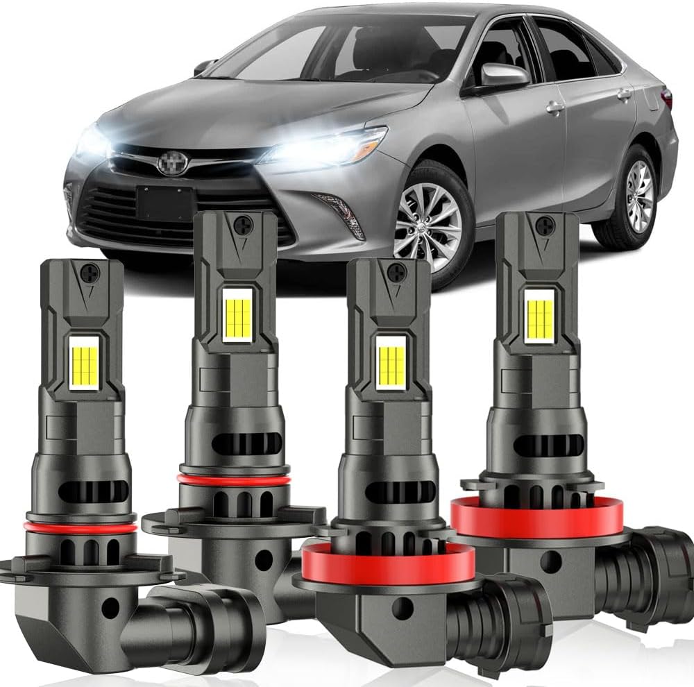 9005 High Beam H11 Low Beam Combo for Toyota Camry 2007-2018