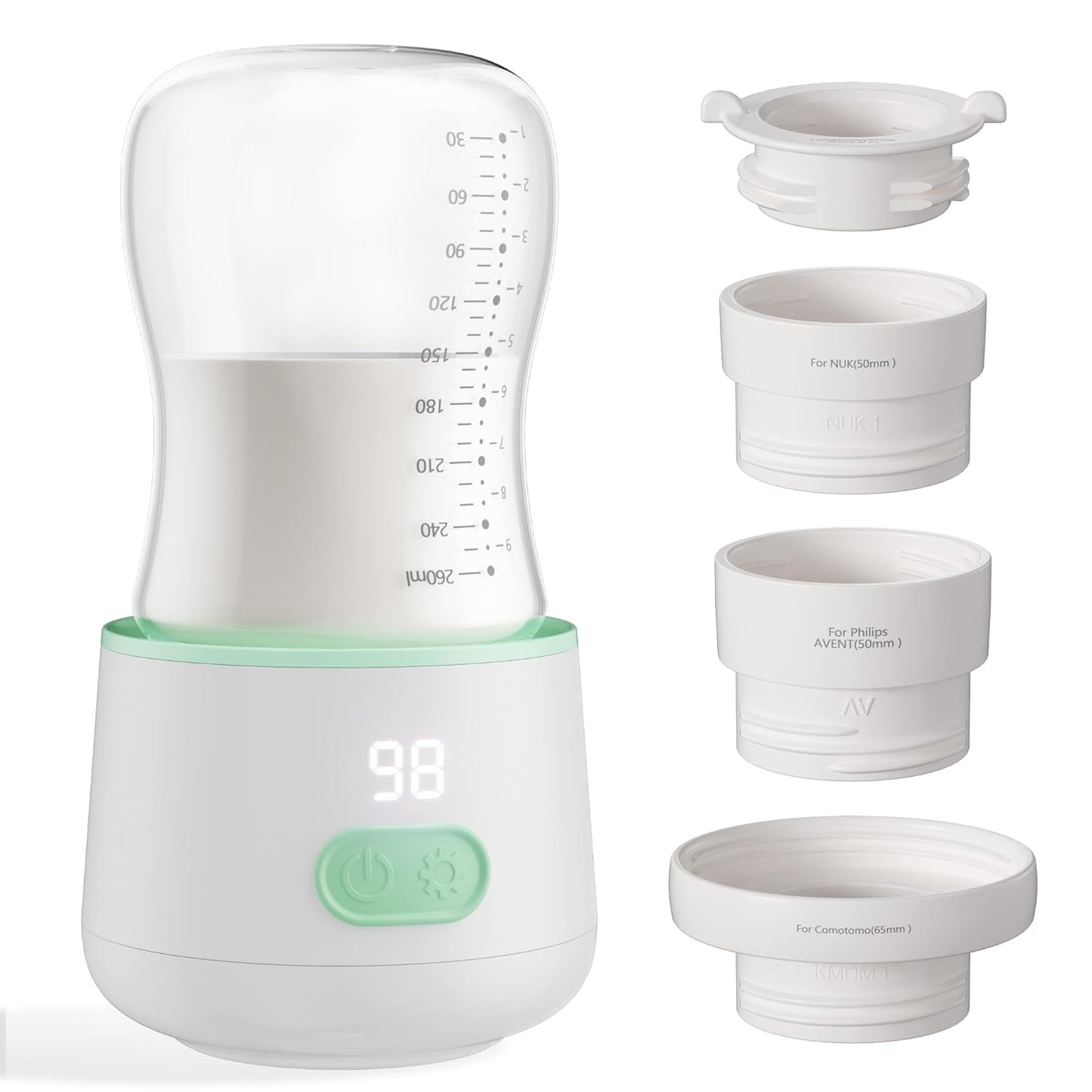 Portable Bottle Warmer for Travel: Fast Heating & Leak-Proof