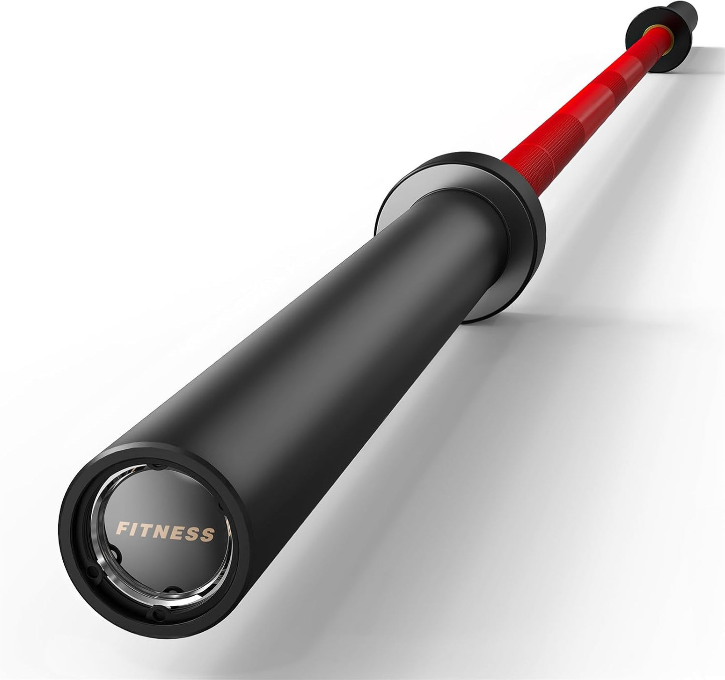 PAPABABE Olympic Barbell 2inch 45lb Weight Bar for Strength Training