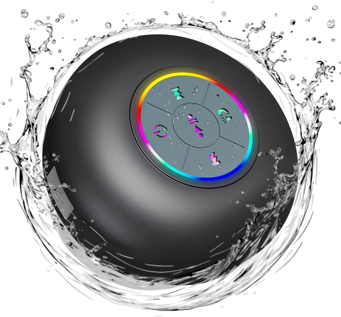 Portable Waterproof Bluetooth Shower Speaker - Hands-Free Music Anywhere