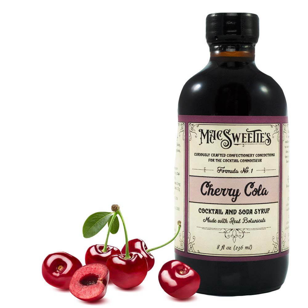 MacSweeties Cherry Cola Cocktail Syrup - Premium Mix for Cocktails