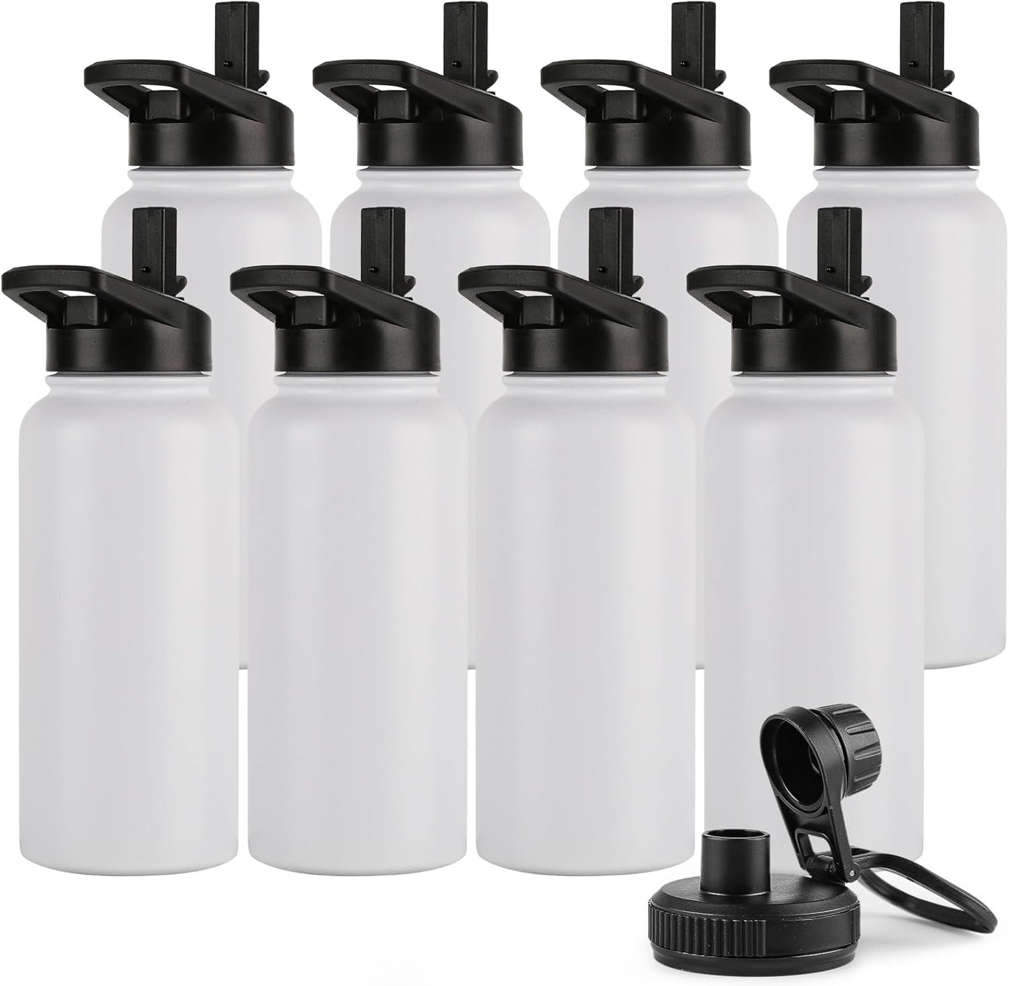 32 oz Insulated Water Bottle Bulk - Perfect for Travel & Sports
